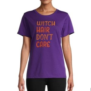 Witch hair don't care short sleeve t-shirt, Halloween Shirt, Witch Costume